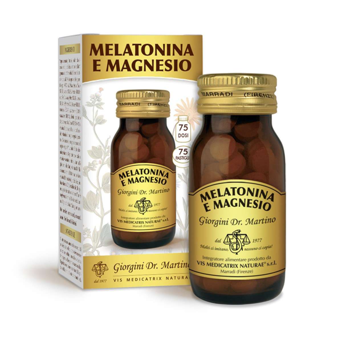 Melatonina e Magnesio Pastiglie